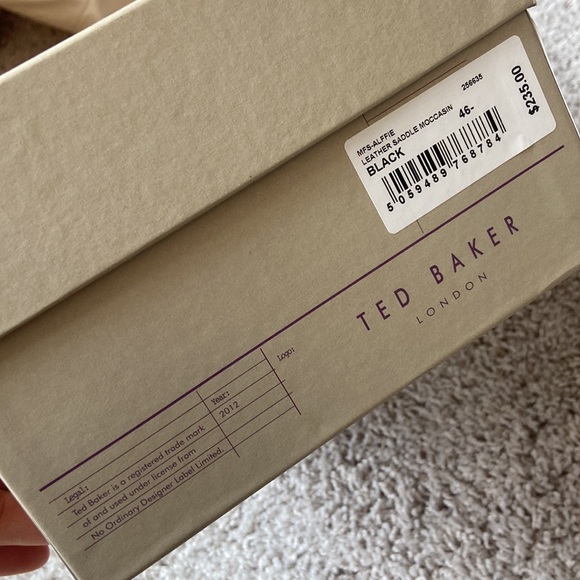 NWT Ted Baker London Alffie Leather Loafer - Picture 8 of 9